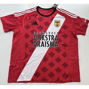 SC Cambuur Soccer Football Canada 2025 Liberation Shirt Jersey Adidas. New. XXL